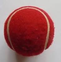 Cricket Tennis Balls Red