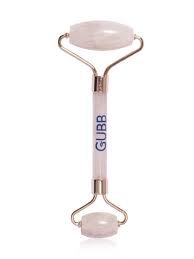 Gubb Rose Quartz Face Roller Massager For Wrinkles Fine Lines
