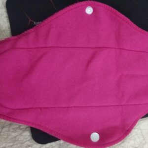 Soft And Absorbent Reusable Cloth Period Pads Heavy Flow Overnight Color Pink