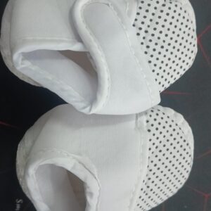 Skite Stylish Booties For Baby Boys Girls 0 To 12 Months Color White