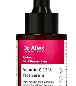Dr Alies Professional Vitamin C Face Serum Alpha Arbutin Vita E 30 Ml