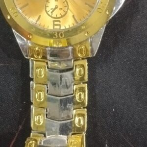 Rosra Gold Analog Watch For Men
