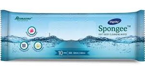 Dignity Spongee Soft Body Cleansing Wipes 24 X 30 Cm 10 Pcs