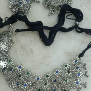 Women Zinc Silver Silver Jewel Set