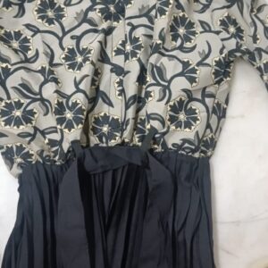 Women Fit And Flare Dress Multicolor Size S