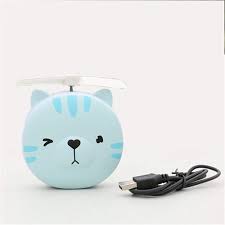 Mini Portable Fan Powerful Fan Cute Design Fan