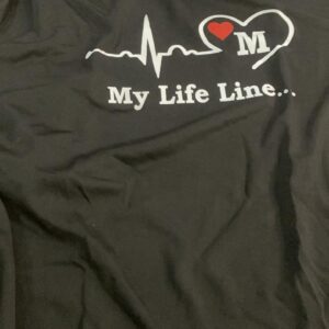 T Shirt For Men Colour Black Size M