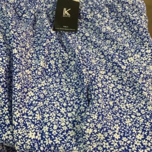 Kotty Plazo For Women Colour Blue Prinrted Size 34