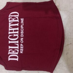 Women Top Maroon Colour Size S