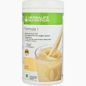 Herbalife Formula 1 Shake Strawberry 500 Shake Mate Vanilla Flavour 500 Gm