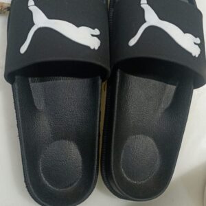 Men Slippers Black Colour Size 9
