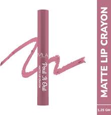 Mila Beaute Pout It Out Matte Lip Crayon Jasmine 102 1Point25Gm