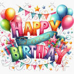 Happy Birthday Sticker