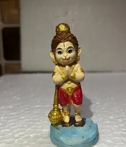Bal Hanuman Murti For Car Dashboard Office Decorative Showpiece