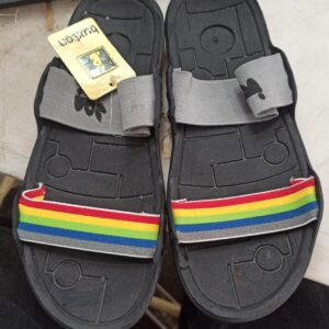 Black Colour Slippers For Men Size 8