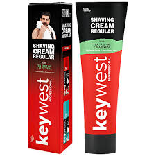 Key West Professional Shaving Cream Regular With Tea Tree Oil Aloe Vera 125 G Pack Of 2