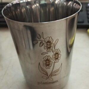 Stainless Steel Water Glass Pack Of 4