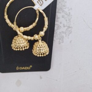 Ddj Dadu Golden Color Earing For Women
