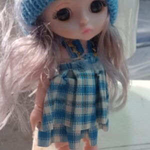 Baby Doll Key Chain Blue