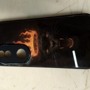 Vivo V50 5G Back Case Black Printed