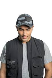 Clawear Oak Mens Cap Black Grey 1Pc