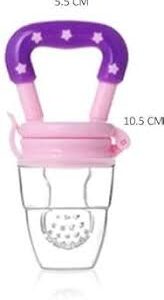 Silicone Baby Fruit Feeder Pink 1Pc
