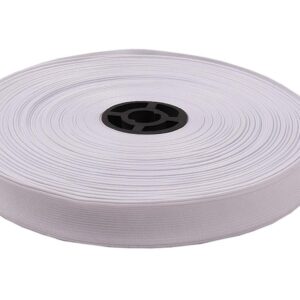 White Elastic 5Mtr