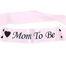 Decorative Mom To Be Sash For Party