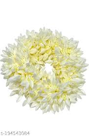 White Color Plastic Gajra Style Rubber Band