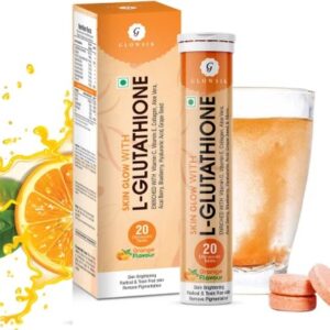 L Glutathione Skin Glow 20 Effervescent Tablet With Collagen Healthy Glowing Skin