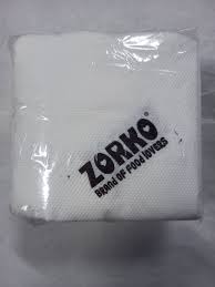 White Printed Paper Napkin For Restaurant