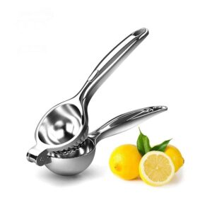 Stainless Steel Finish Lemon Squeezer With Comfortable Handle