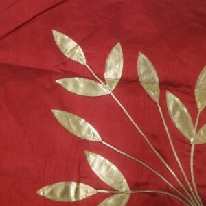 Red Color Sofa Pillow Cover Set Of 2