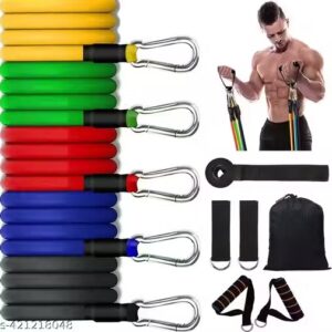 11 Pcs Resistance Tube Set Resistance Tube