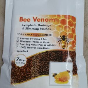 Bee Venom Lymphatic Drainage Slimming Foot Patches 10 Pcs
