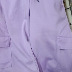 Women Purple Color Cargo Size M