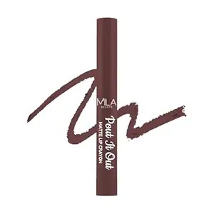 Mila Beaute Pout It Out Matte Lip Crayon Shade Lady Marian 1Point25G