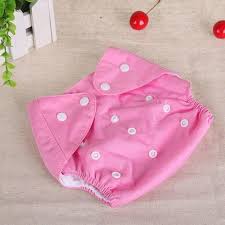 Pink Color Padded Diaper Pants