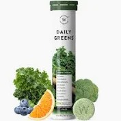 Wellness Nutrition Daily Greens Lemon Flavour 15 Tablets