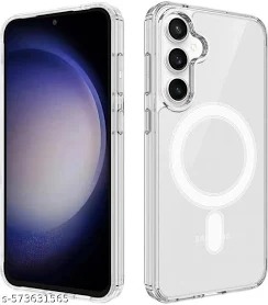 Crystal Clear Samsung A56 Case Cover