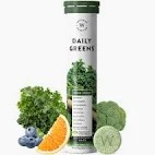 Wellbeing Nutrition Daily Green Lime Flavour 15 Tablets