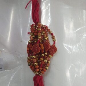 Red Colour Fancy Rakhi Pack Of 12