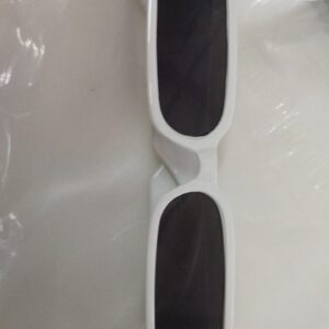 White Color Plastic Sunglasses Men And Women