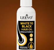 Leevo Cosmetic White To Black Hair Oil 100Ml