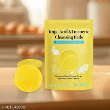 Kojic Acid And Turmeric Cleansing Pads 60Pcs