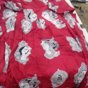 Womens Red Printed Dress Size Xxl
