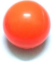Kids Short Ball Toy Orange Color