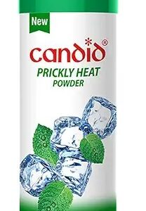 Candid Prickly Heat Powder Relief Rashes Prickly Heat Menthol Cool 120G