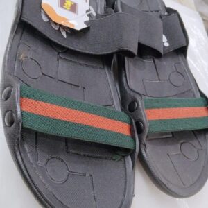 Black Color Men Slipper Size 7