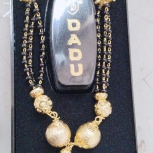 Dj Dadu Golden Color Ms Dokiya Mangalsutra For Women